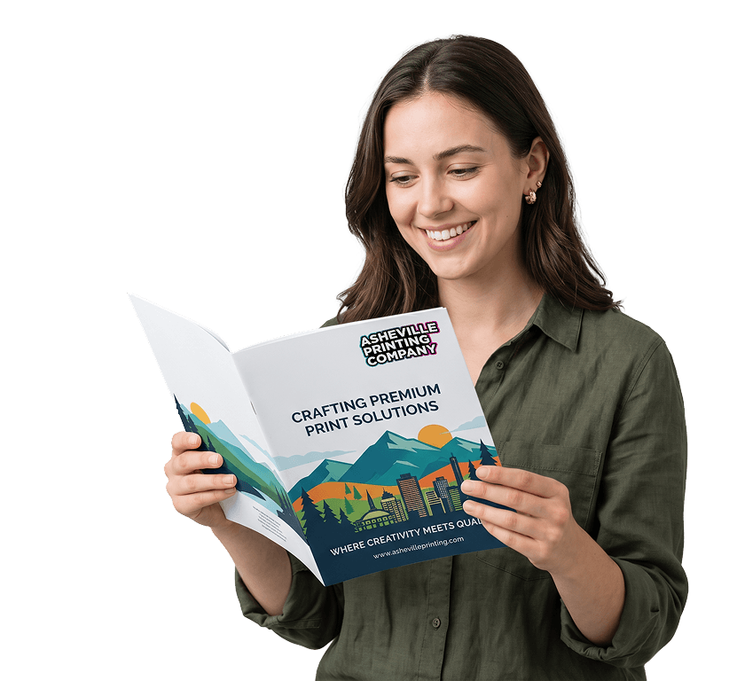 Professionally bound printed booklet